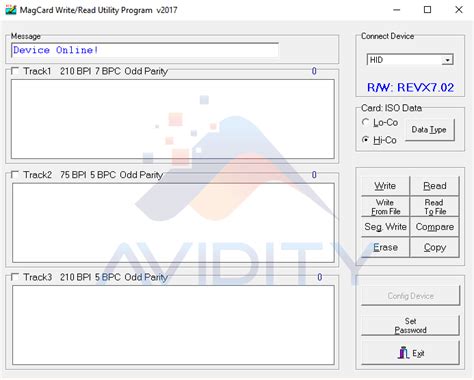 Supports T=0, T=<strong>1</strong> and popular memory smartcards. . Magcard writeread utility program v2017 download